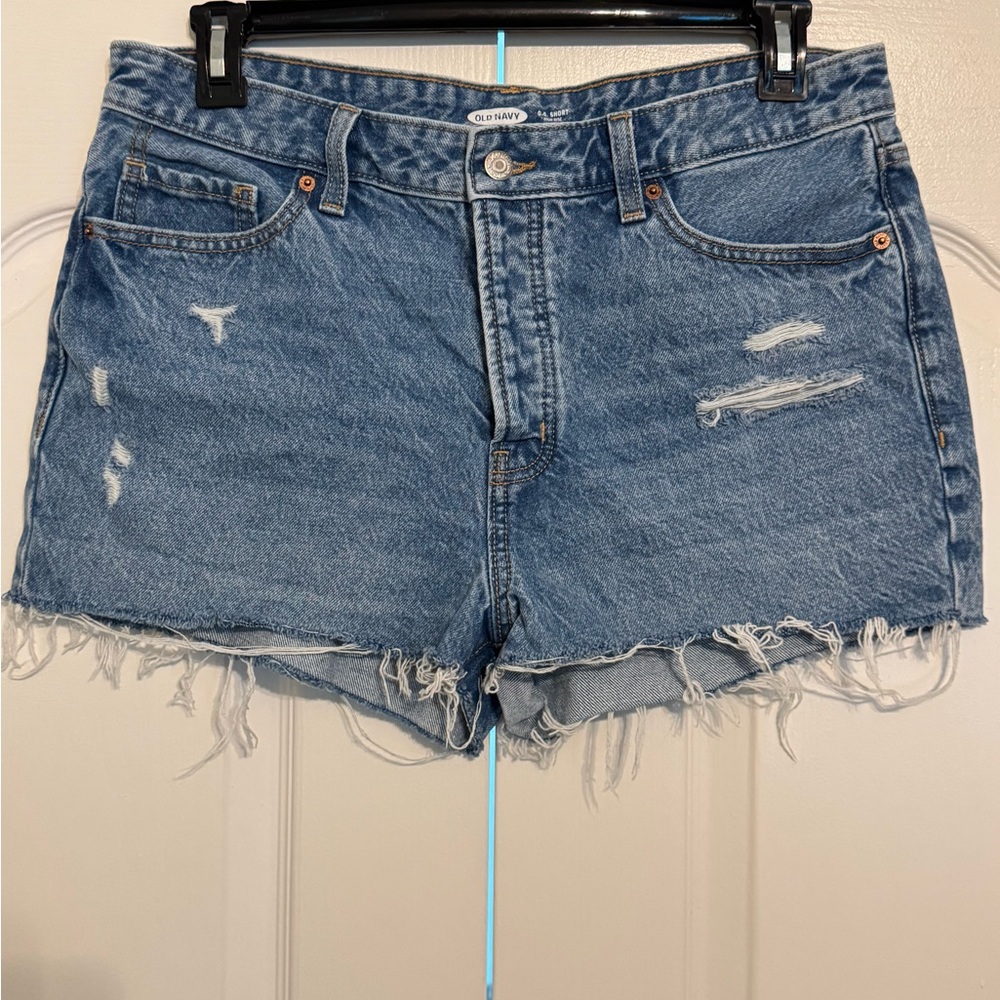 Old Navy Jean Shorts Distressed